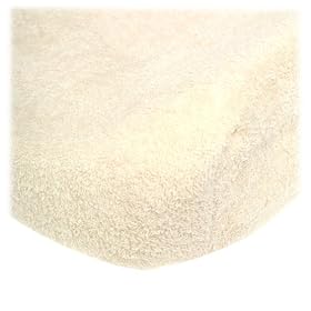 Terry Contoured Changing Pad Cover - Ecru