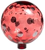 Bird Brain Model 6420 Optic Gazing Ball Ruby Platinum