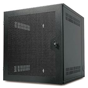 【クリックで詳細表示】APC NetShelter WX 13U w/Threaded Hole Vertical Mounting Rail Vented Front Door Black AR100HD