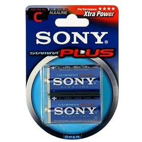 Sony - Pile Stamina Plus LR14 x 2