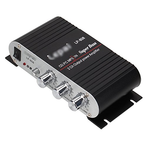 Best Deal Mini HiFi Audio Stereo Amplifier 12V 20W X2 RMS Amp For Home