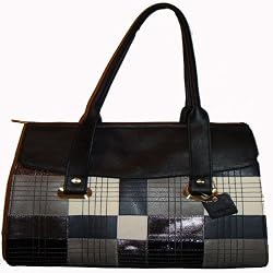 Women's Liz Claiborne Purse Handbag Grapheath Perfectly Plaid