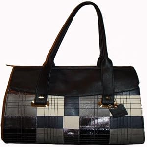 Ladies Liz Claiborne Purse Handbag Grapheath Perfectly Plaid