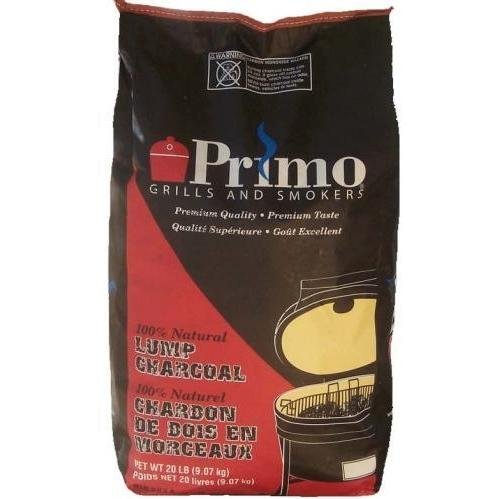 Primo 608 Natural Lump Charcoal, 20-Pound bag