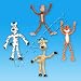 Bendable Zoo Animals - 12 Pack_s-1