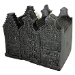 Dutch Canal Houses Candle Black
