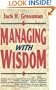 Managing With Wisdom (Motivational Series)