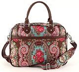 Zoom Produkt-Bild: Oilily Office Bag Tasche Schultertasche Notebooktasche Travel Braun Brown