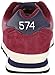New Balance KL574 Lace-Up Grade Pennant Running Shoe (Big Kid)