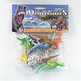 Set of 12 Dinos! Small Plastic Toy Dinosaur Figure