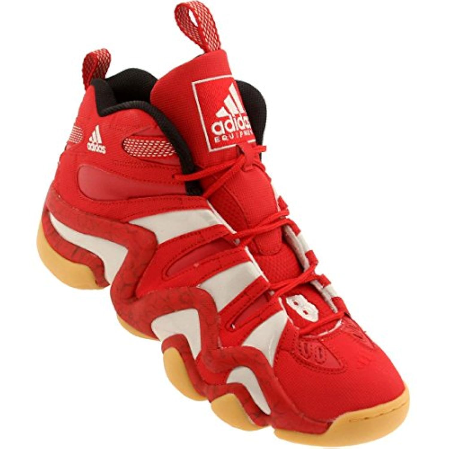 Adidas Crazy 8 Basketball Sneaker Shoe Scarlet/White/Gum