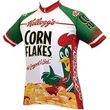 World Jersey's Men's Kellogg's Corn Flakes Short Sleeve Cycling Jersey