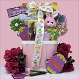 Hoppin' Easter Fun: Girl's Child Easter Basket Ages 3 to 5 Years Old