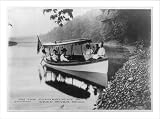 Historic Print (S): [Boat with 6 passengers on the Connecticut River at Deep River, Conn.]