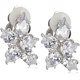 CZ by Kenneth Jay Lane Classic CZ Five Pear CZ