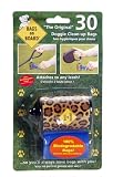 Pet Supplies : Bags on Board Leopard Print Dispenser Pack, 30 Bags