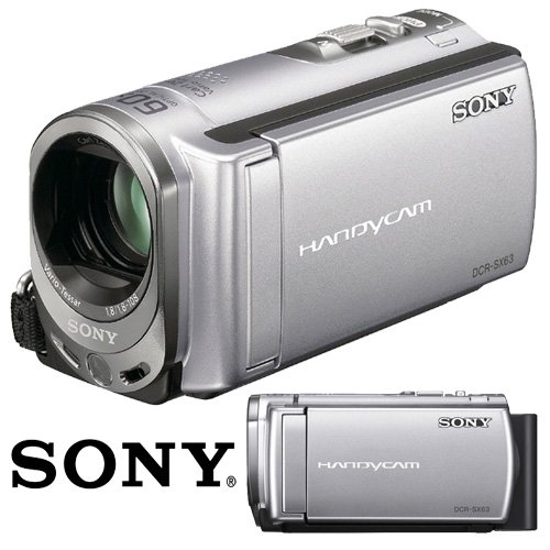Where to buy Sony DCR-SX63 16GB Flash Memory Handycam Camcorder with 60x Optical Zoom + 8GB Accessory Kit