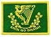 Erin Go Bragh Flag Embroidered Patch Irish Iron-On Ireland Clover Shamrock Emblem