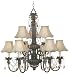 Kathy Ireland Chateau Deville Nine Light Chandelier Image