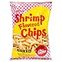 Calbee Toasted Shrimp Chips, 4-Ounce Packages (Pack of 12)