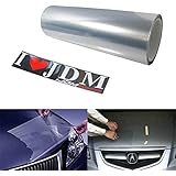12 by 48 inches Clear Bra Headlight, Tail Lights, Bumper, Hood Paint Protection Vinyl Film
