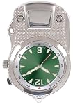 9500SNX-green dial- clip-on watch