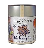 The Tao Of Tea White Tea Jingmai White, 100% Organic, 2-Ounce Tin (Pack of 2)