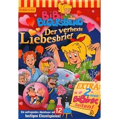Bibi Blocksberg, Der verhexte Liebesbrief, 1 CD-ROM Ein aufregendes Abenteuer mit 12 lustigen Einzelspielen. F�r Windows 98/2000/ME/XP, Mac OS 9.0 oder h�her und Mac OS X 10.1 oder h�her
