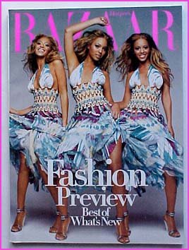 Harper's Bazaar June 2004 Beyonce Knowles Cover