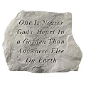 Nearer God's Heart Garden Stone