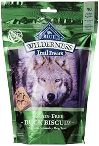 Blue Buffalo Wilderness Trail Treats Grain Free Duck Dog Biscuits, 10-Ounce Blue Buffalo Wilderness Trail Treats Grain Free Duck Dog Biscuits, 10-Ounce