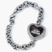 Buy Colorado Rockies MLB Ladies Heart Watch from Game Time by Game Time Watches