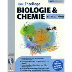 Intellego Biologie & Chemie, CD-ROMs : 11. bis 13. Klasse, 2 CD-ROMs