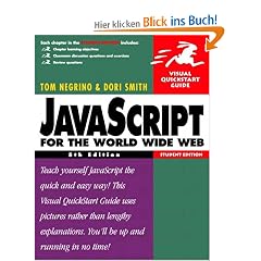 JavaScript for the World Wide Web.: Student Edition (Visual Quickstart Guides)
