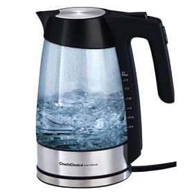 Chefs Choice Cordless Electric Glass Kettle by Chef's Choice