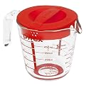 Pyrex Accents 2-Cup Measuring Cup with Lid - Red