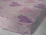 from Mr Sleeps Beds 3FT SINGLE BUDGET MATTRESS PINK LOVEHEART - EXCELLENT VALUE FOR BUDGET MATTRESS - LOVELY MATTRESS FOR YOUR LITTLE GIRL!
