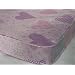 3FT SINGLE BUDGET MATTRESS PINK LOVEHEART - EXCELLENT VALUE FOR BUDGET MATTRESS - LOVELY MATTRESS FOR YOUR LITTLE GIRL! MADE TO UK FIRE REGULATIONS