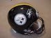 Troy Polamalu Hand Signed Autographed Pittsburgh Steelers Full Size Riddell Football Helmet