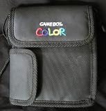 Game Boy Color Carrying Case, Black with Multi-Colored Letters