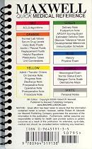 Maxwell Quick Medical Reference (Maxwell, Quick Medical Reference Maxwell, Quick Medical Refe)