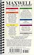 Maxwell Quick Medical Reference (Maxwell, Quick Medical Reference Maxwell, Quick Medical Refe)