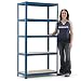 150kgs Budget Shelving 1800h x 900w x 450mmd