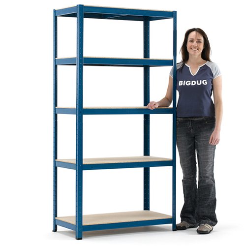 150kgs Budget Shelving 1800h x 900w x 450mmd