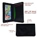Thin Wallets | Men's Flat Wallets | Slim Men's Wallets | Small Men's Wallets - Big Skinny: Thin Card Case in Tuxedo Black