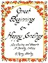Great Beginnings and Happy Endings: Hors D'Oeuvres and Desserts for Standing Ovations