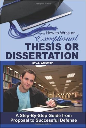 Completing Your Doctoral Dissertation/Master s Thesis in