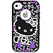 Hello Kitty Hybrid Case for iPhone 4 4G 4S Purple High Impact Cute Bow Cover + Free Front/Back Screen Protector & Stylus
