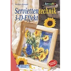 Serviettentechnik 3-D-Effekt