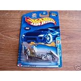 Mattel Hot Wheels 2003 1:64 Scale Silver Wastelanders Fright Bike Die Cast Car #162 by Mattel